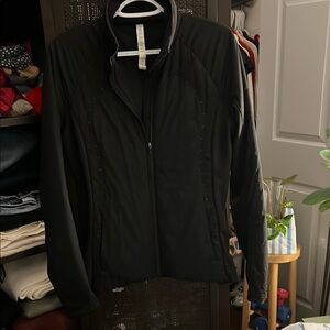 Lululemon Elegant Black Zip-Up Jacket